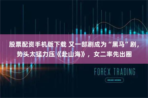 股票配资手机版下载 又一部剧成为“黑马”剧，势头太猛力压《赴山海》，女二率先出圈
